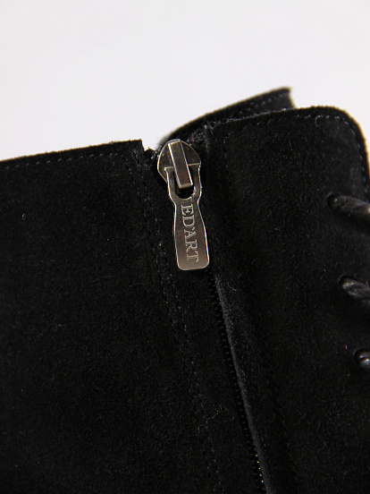 картинка Босоногие ботинки  ED'ART 351.NATA'bl.Черная замша от интернет магазина