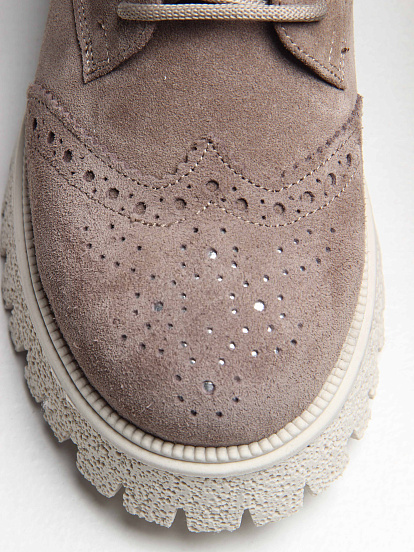 картинка Ботинки ED'ART 338.1541'be. капучино замша от интернет магазина