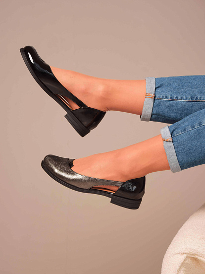 картинка Туфли ED'ART 160.madonna'bl.Черный лак астана от интернет магазина