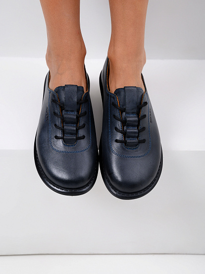 картинка Туфли ED'ART 107.ОКСЕ'bl. Вакса черная от интернет магазина