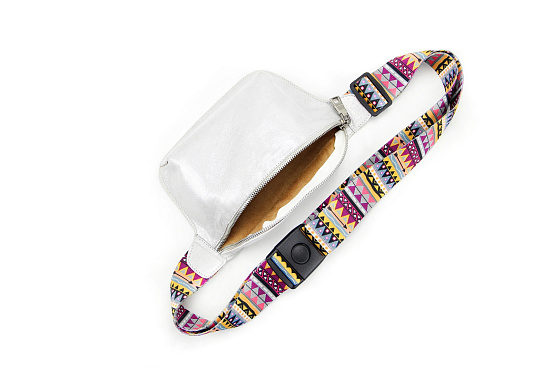 картинка Сумка-бананка ED`ART b01.white ibiza от интернет магазина