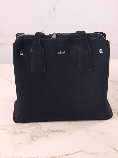 картинка Сумка ED`ART S05.черная замша от интернет магазина