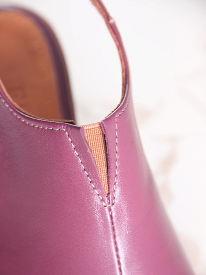 картинка Босоножки ED'ART 5133.23663'be. Гнилая вишня+коричневый от интернет магазина