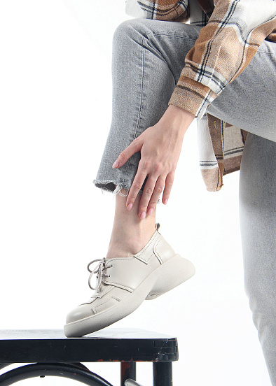 картинка Полуботинки туфли ED'ART 205.927'be. бежевый от интернет магазина