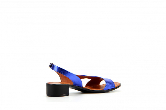 картинка Босоножки ED'ART 3051.312'bl.blue-laminato от интернет магазина