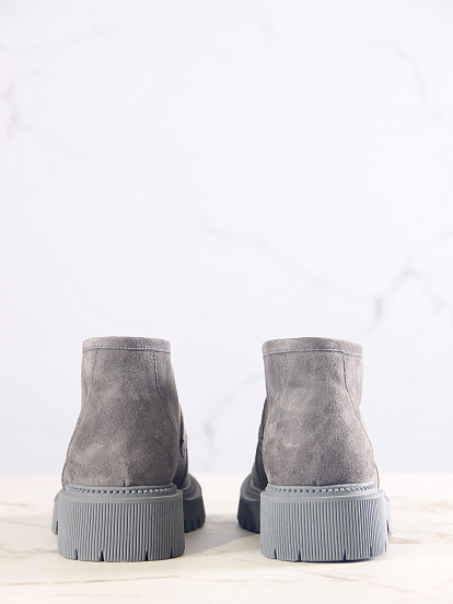 картинка Полуботинки  ED'ART 304.taskana'gr. Серый замок замша от интернет магазина