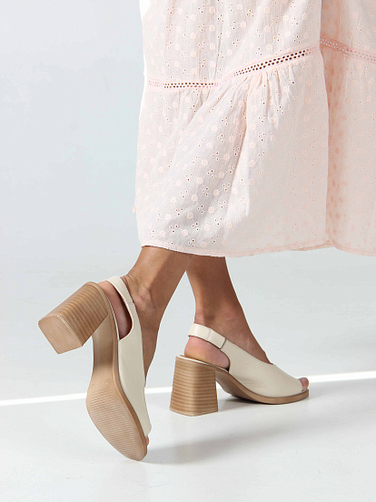 картинка Босоножки ED'ART 7020.23653'be. beige от интернет магазина