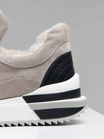 картинка Кроссовки ED'ART 150.mask`gr. каменный замша от интернет магазина