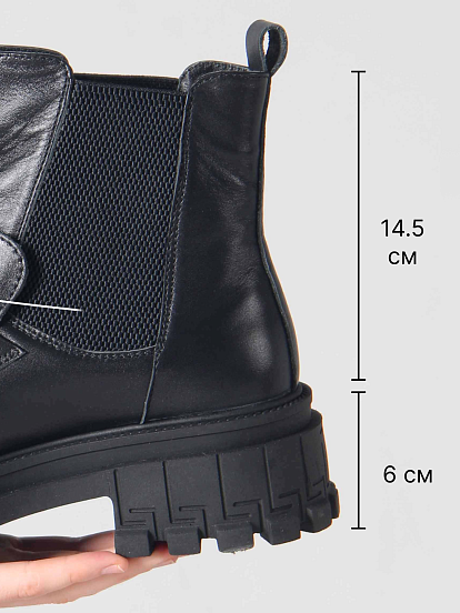 картинка Ботинки ED'ART 358.5511'bl.Black от интернет магазина