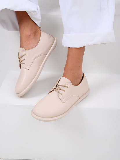 картинка Туфли ED'ART 181.ОКСЕ'be.Бежевый стар пудра от интернет магазина