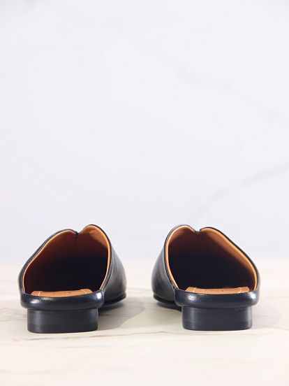 картинка Мюли ED'ART 1007.тунит205'bl. Черный стар от интернет магазина