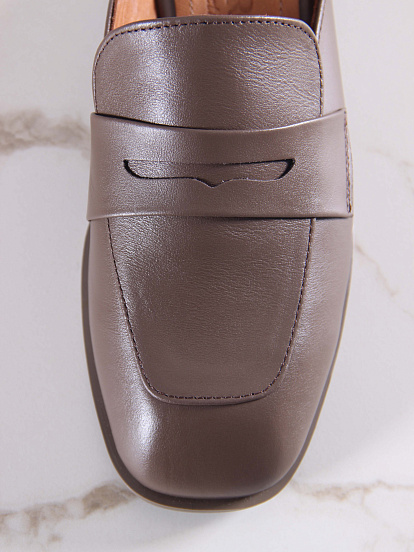 картинка Мюли ED'ART 1072.подиум205'br. Коричневый от интернет магазина