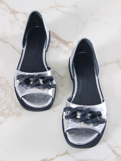 картинка Босоножки ED'ART 1024z.110z'bl.Серебро от интернет магазина