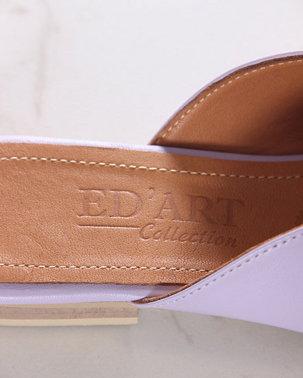 картинка Мюли ED'ART 1001.34104'be. Лиловый стар от интернет магазина