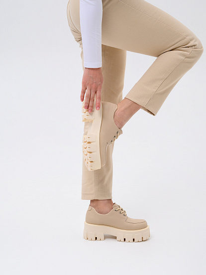 картинка Туфли полуботинки ED'ART 202.90200'm.Бежевый от интернет магазина