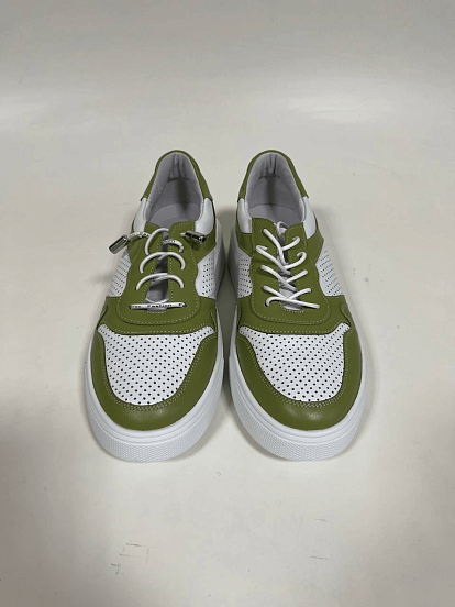 картинка Кеды ED'ART 149.р.LusiR2'w. белый авокадо R от интернет магазина