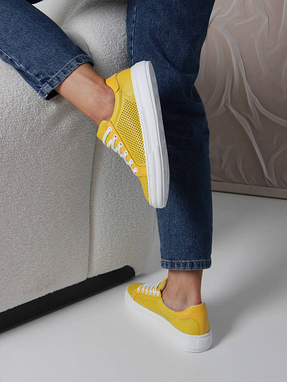 картинка Кеды ED'ART 127.Lusi22'w. Желтый от интернет магазина