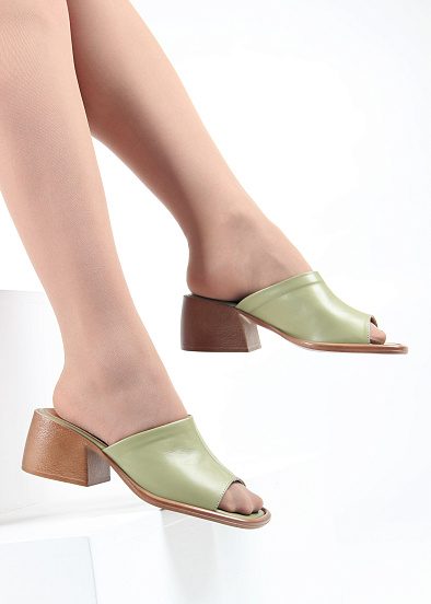 картинка Сабо ED'ART 4012.23663'be. Оливо-орех от интернет магазина