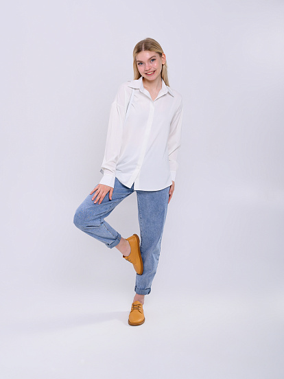 картинка Туфли ED'ART 181.ОКСЕ'br. Лион тыква+коричневый от интернет магазина