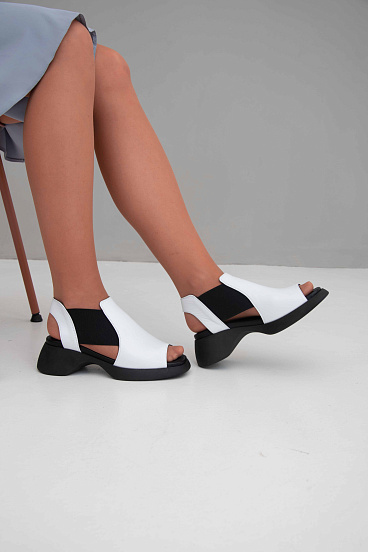 картинка Босоножки ED'ART 3024.123'bl. Белый от интернет магазина