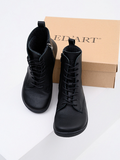 картинка Босоногие ботинки  ED'ART 351.NATA'bl.Черный флоттер от интернет магазина