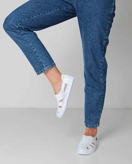 картинка Слипоны ED'ART 116.8000'w. white от интернет магазина