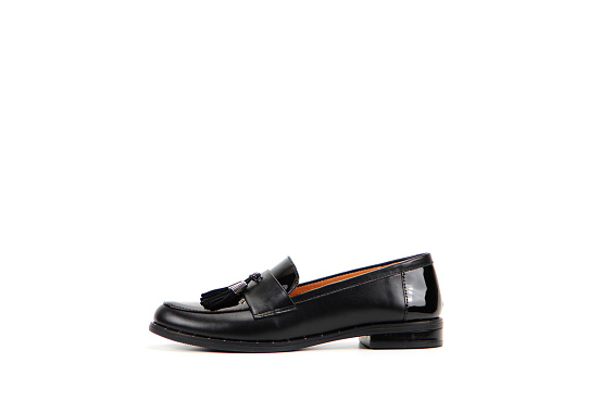 картинка Лоферы ED'ART 117.madonna'9g.black+laq от интернет магазина