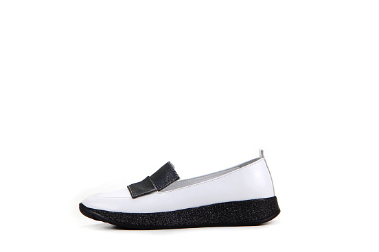 картинка Лоферы ED'ART 118.157'bl. white от интернет магазина