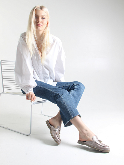 картинка Мюли ED'ART 1070.2614'be. тауп астана от интернет магазина