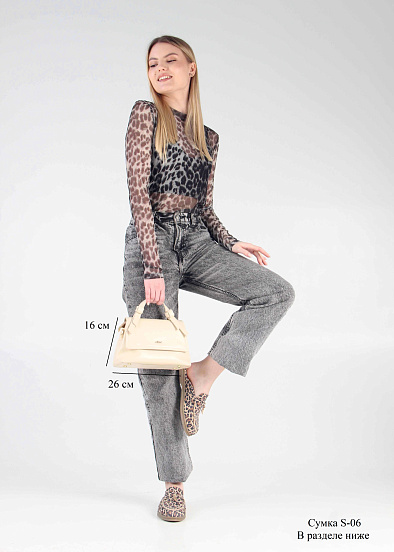 картинка Мюли ED'ART 1070.2614'be. бежевый леопард от интернет магазина