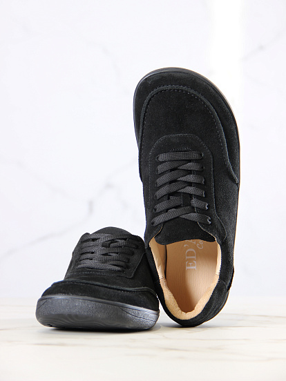 картинка Босоногие кеды ED'ART 187.nata'bl.Черный замша от интернет магазина