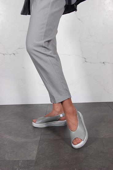 картинка Босоножки ED'ART 1019.2530'w.серый ангел от интернет магазина