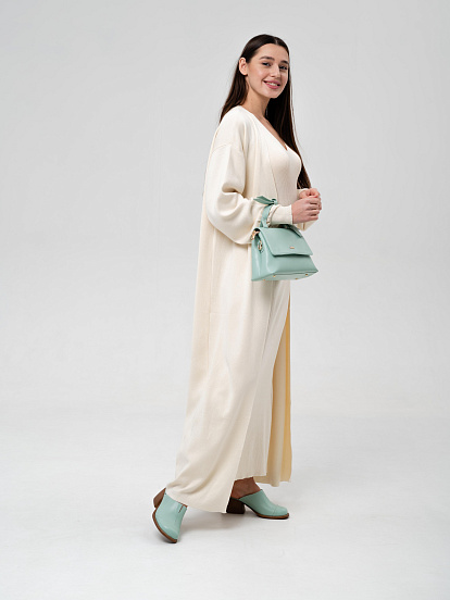 картинка Сабо ED'ART 5132.23663'br. мята+коричневый от интернет магазина