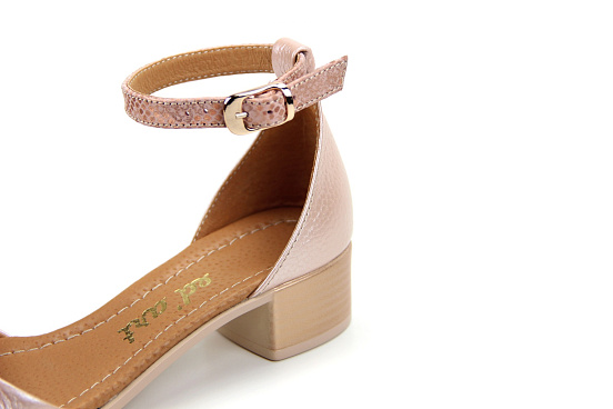 картинка Босоножки ED'ART 3022.312'be.gold.pink от интернет магазина