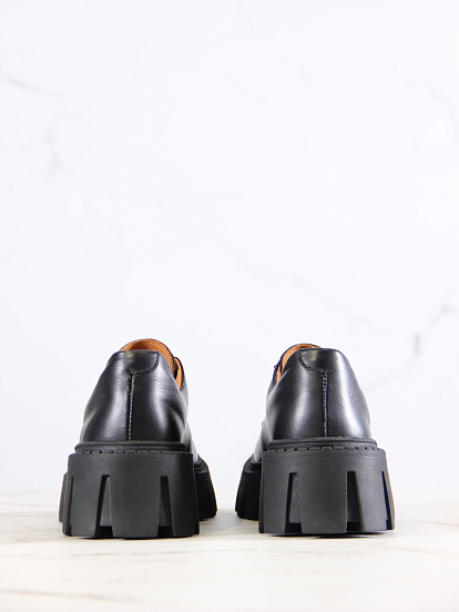 картинка Туфли полуботинки ED'ART 202.чанки'bl. black от интернет магазина