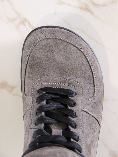 картинка Босоногие ботинки ED'ART 211.NATA'bl.Серый замок замша от интернет магазина