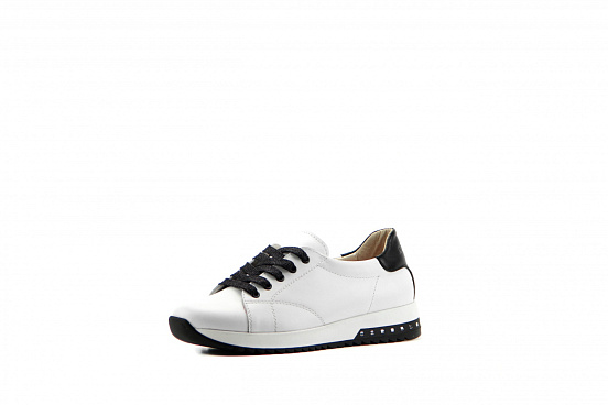 картинка Кроссовки ED'ART 131.omega2w.white.black от интернет магазина