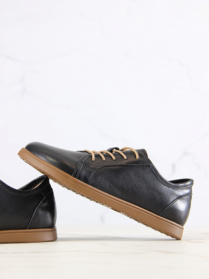 картинка Кеды босоногие ED'ART 182.асти'br.Черный стар от интернет магазина