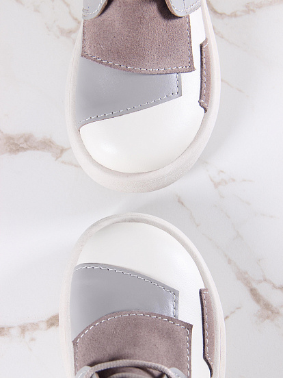 картинка Ботинки  ED'ART 305.927'be. бежевый латте капучино замша от интернет магазина