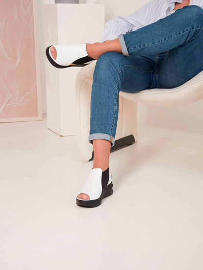 картинка Босоножки ED'ART 3024.9132'bl. Белый от интернет магазина