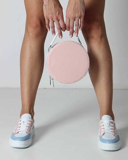 картинка Сумка-клатч ED'ART s07.Розовый голубой от интернет магазина