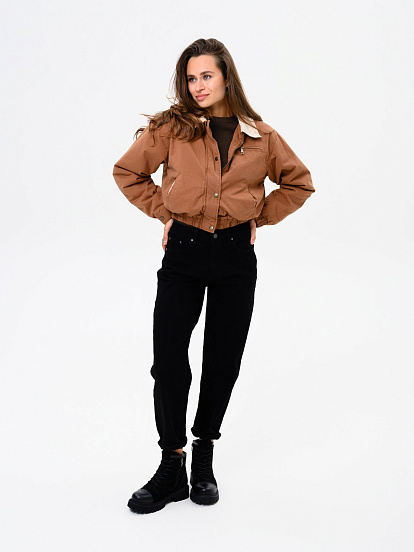 картинка Ботинки ED'ART 319.taskana'bl. Черная замша+черный от интернет магазина