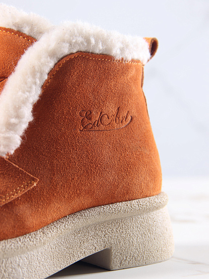картинка Ботинки ED'ART 307.florida 'be.мандарин замша от интернет магазина