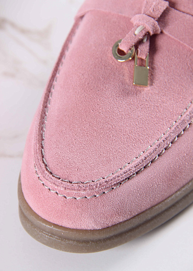 картинка Мюли ED'ART 1070.2614'be. розовый замша от интернет магазина