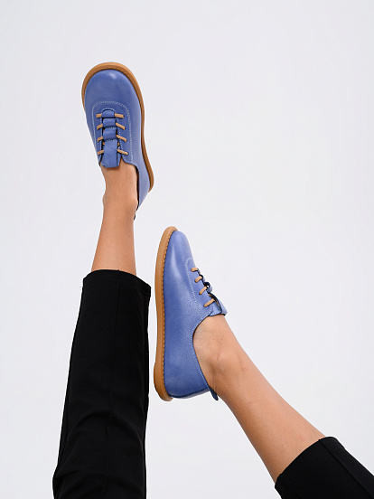 картинка Туфли ED'ART 107.ОКСЕ'br. Вакса джинс от интернет магазина