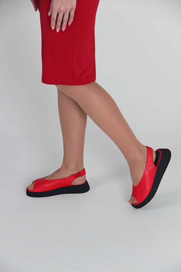 картинка Босоножки ED'ART 1019.Flex'bl. red от интернет магазина