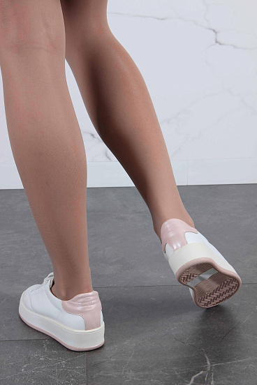 картинка Кеды ED'ART 131.143. Белый-розовый от интернет магазина