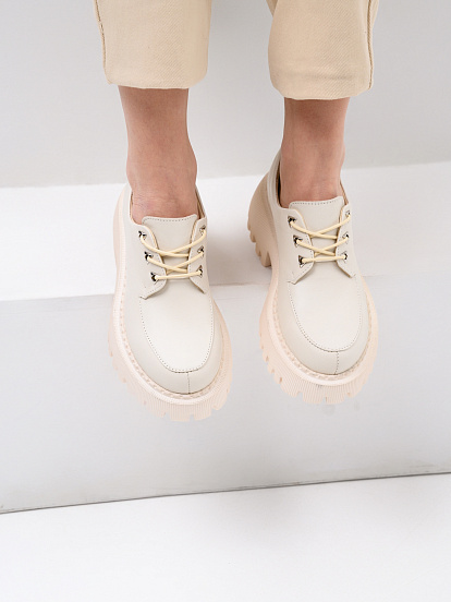 картинка Туфли полуботинки ED'ART 202.14728'be. Бежевый-3 от интернет магазина