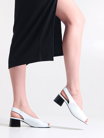 картинка Босоножки ED'ART 4001.767'bl. Белый от интернет магазина