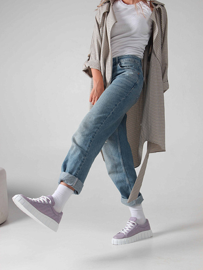 картинка Кеды ED'ART 146.91505'w.Lilac от интернет магазина